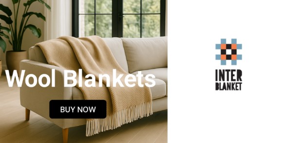 100% Wool Blankets – Warm, Natural & Timeless